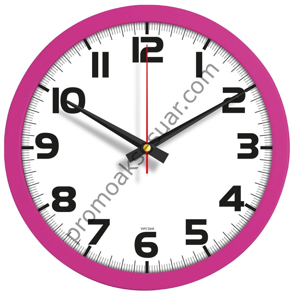 V30-333-FSY Plastik Duvar Saatleri