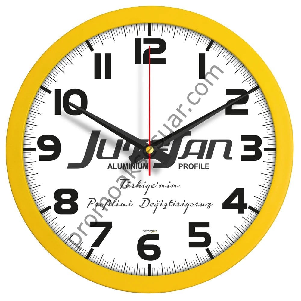 V30-333-SR Plastik Duvar Saatleri