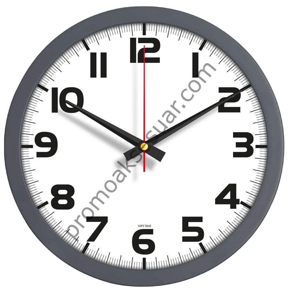 V30-333-FM Plastik Duvar Saatleri