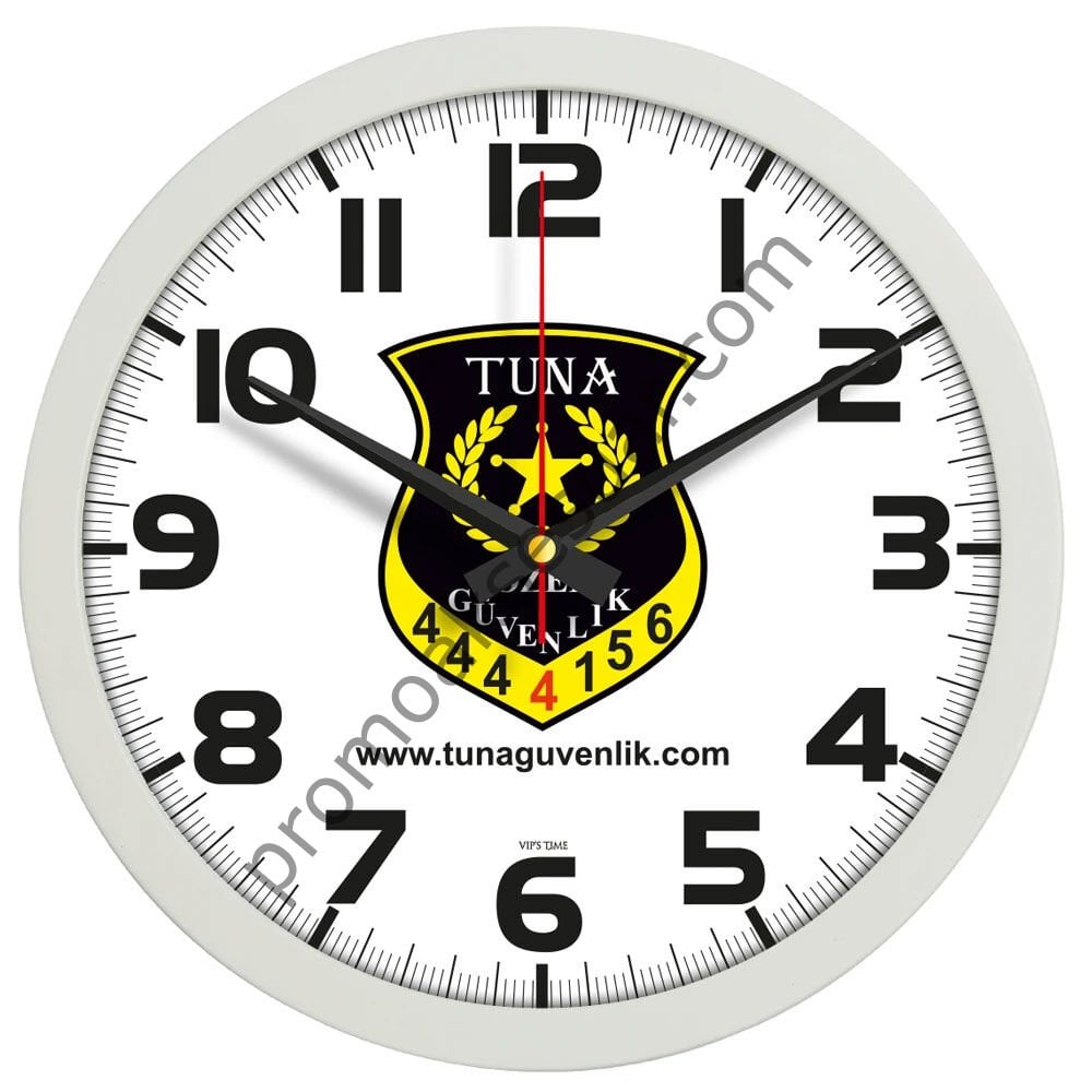 V30-333-G Plastik Duvar Saatleri