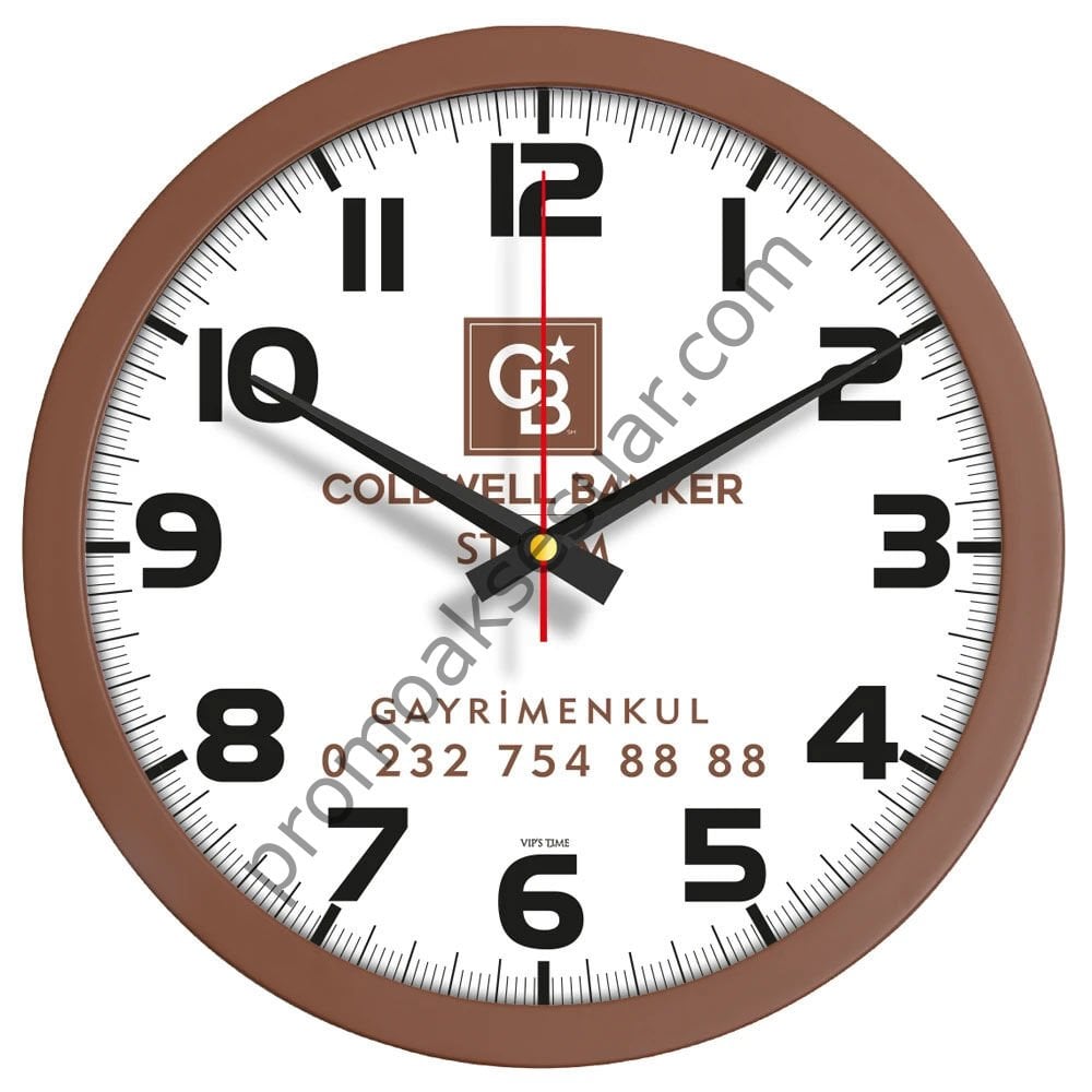 V30-333-KH Plastik Duvar Saatleri