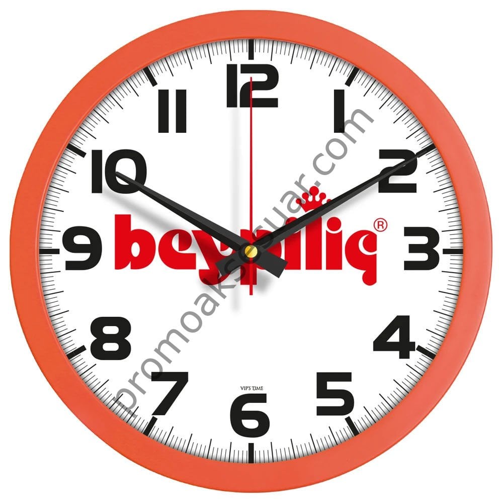 V30-333-T Plastik Duvar Saatleri