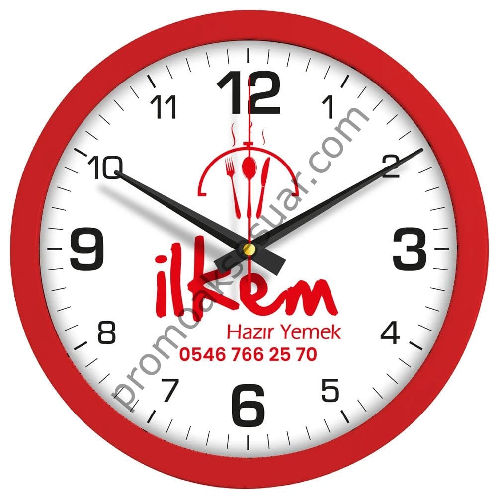 V30-334-K Plastik Duvar Saatleri
