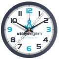 V30-334-L Plastik Duvar Saatleri