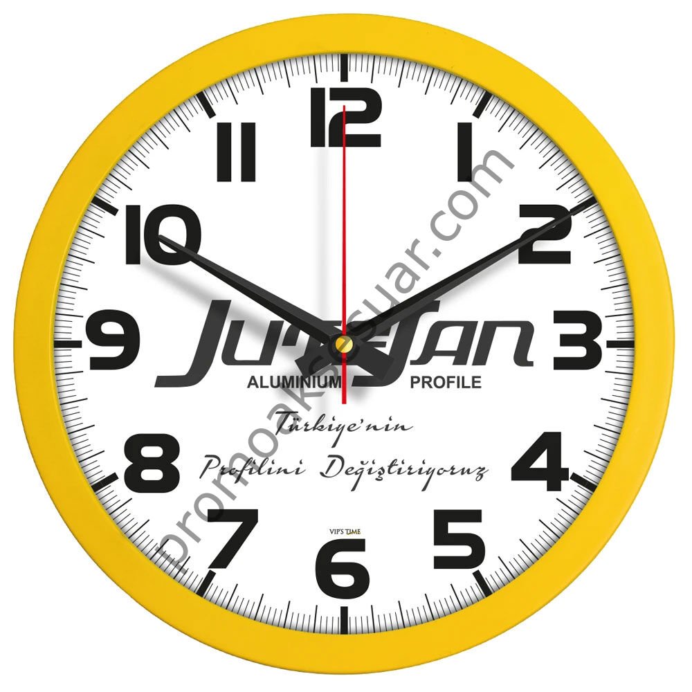 V30-334-SR Plastik Duvar Saatleri