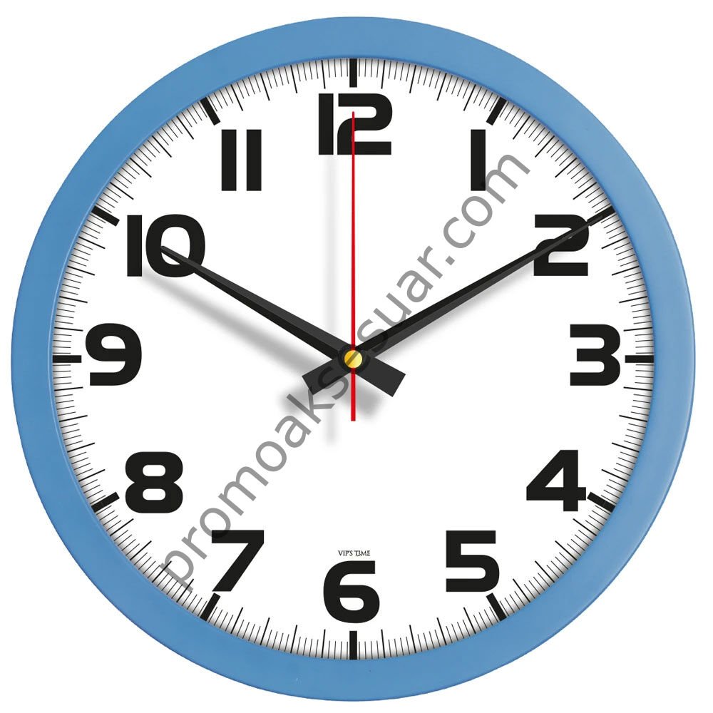 V30-334-MV Plastik Duvar Saatleri