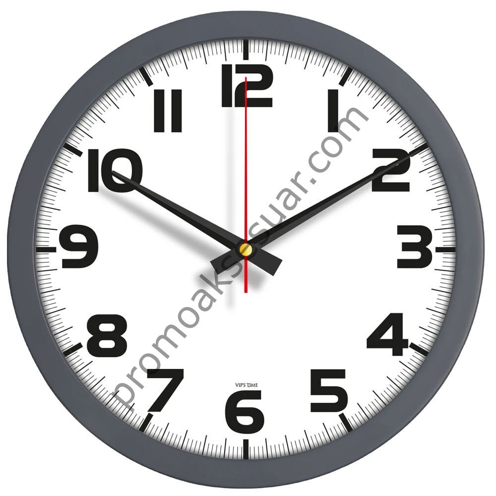 V30-334-FM Plastik Duvar Saatleri