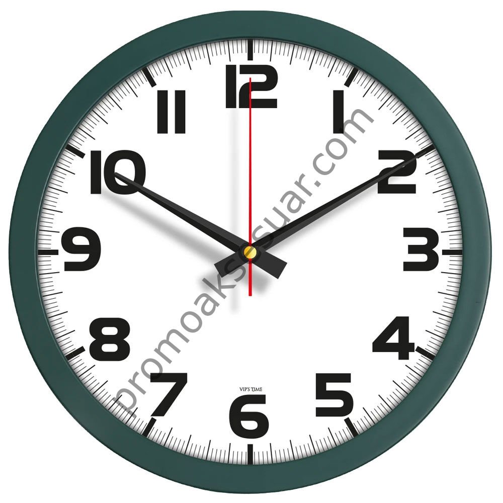 V30-334-HY Plastik Duvar Saatleri