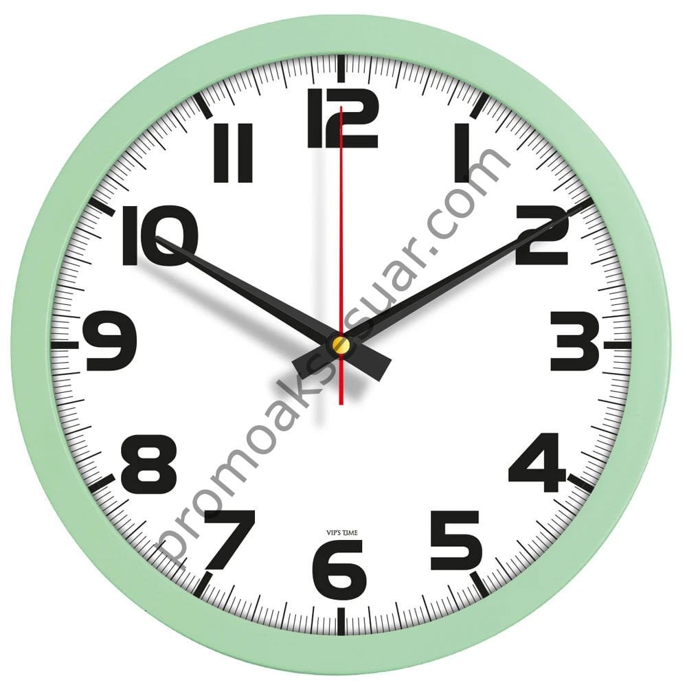 V30-334-MY Plastik Duvar Saatleri