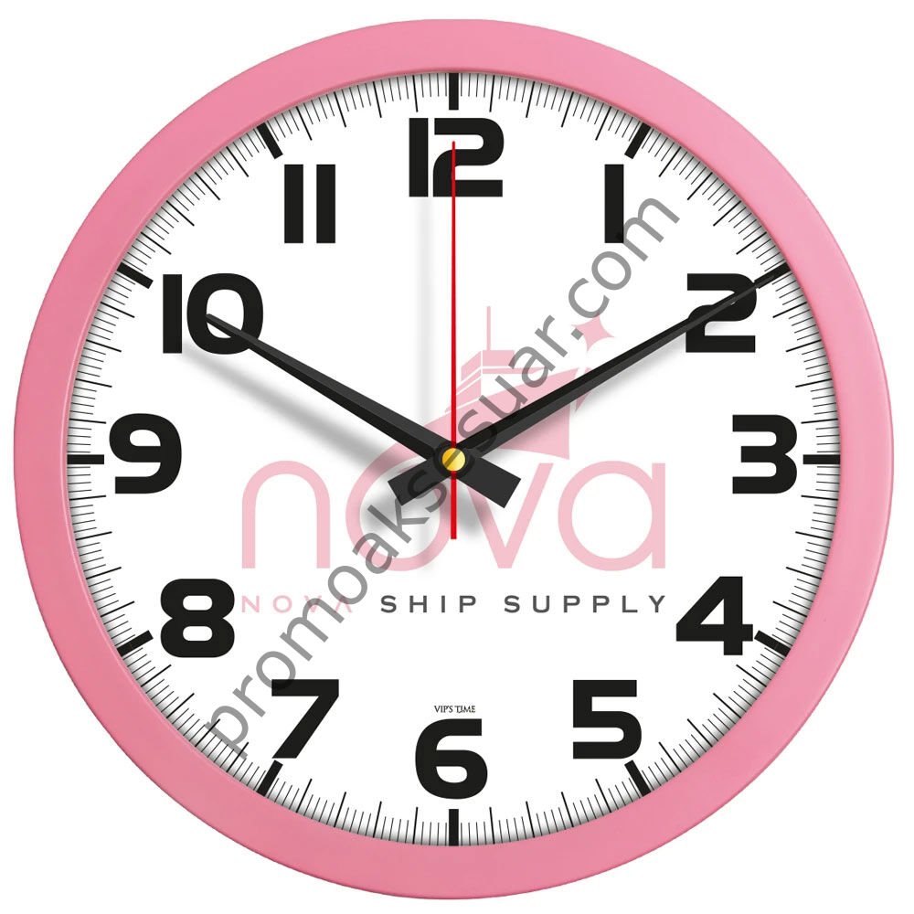 V30-334-PM Plastik Duvar Saatleri