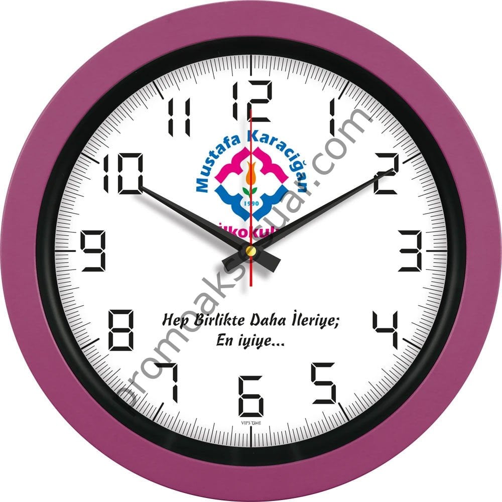 V30-346-FSY Plastik Duvar Saatleri