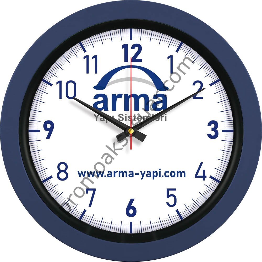 V30-346-L Plastik Duvar Saatleri