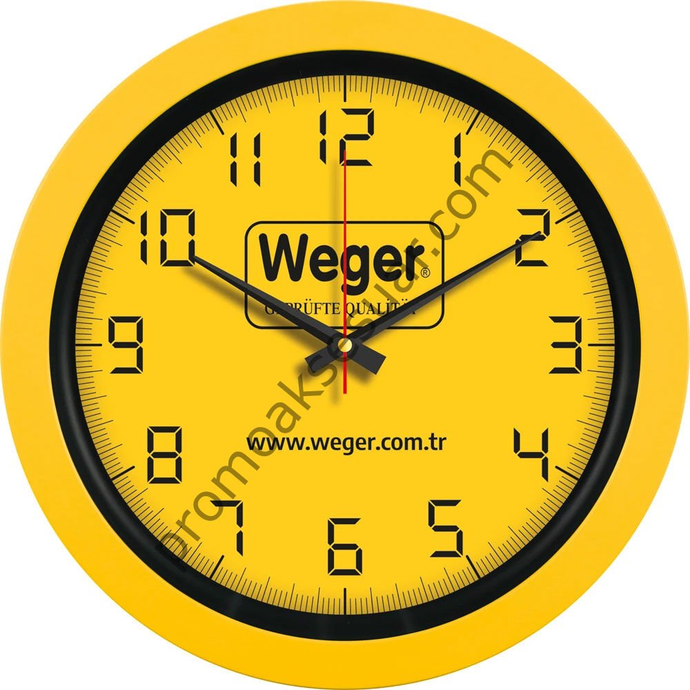 V30-346-SR Plastik Duvar Saatleri