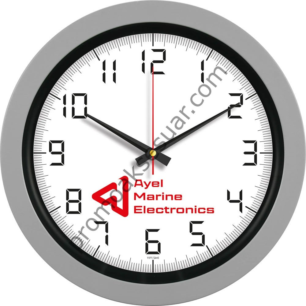 V30-346-G Plastik Duvar Saatleri