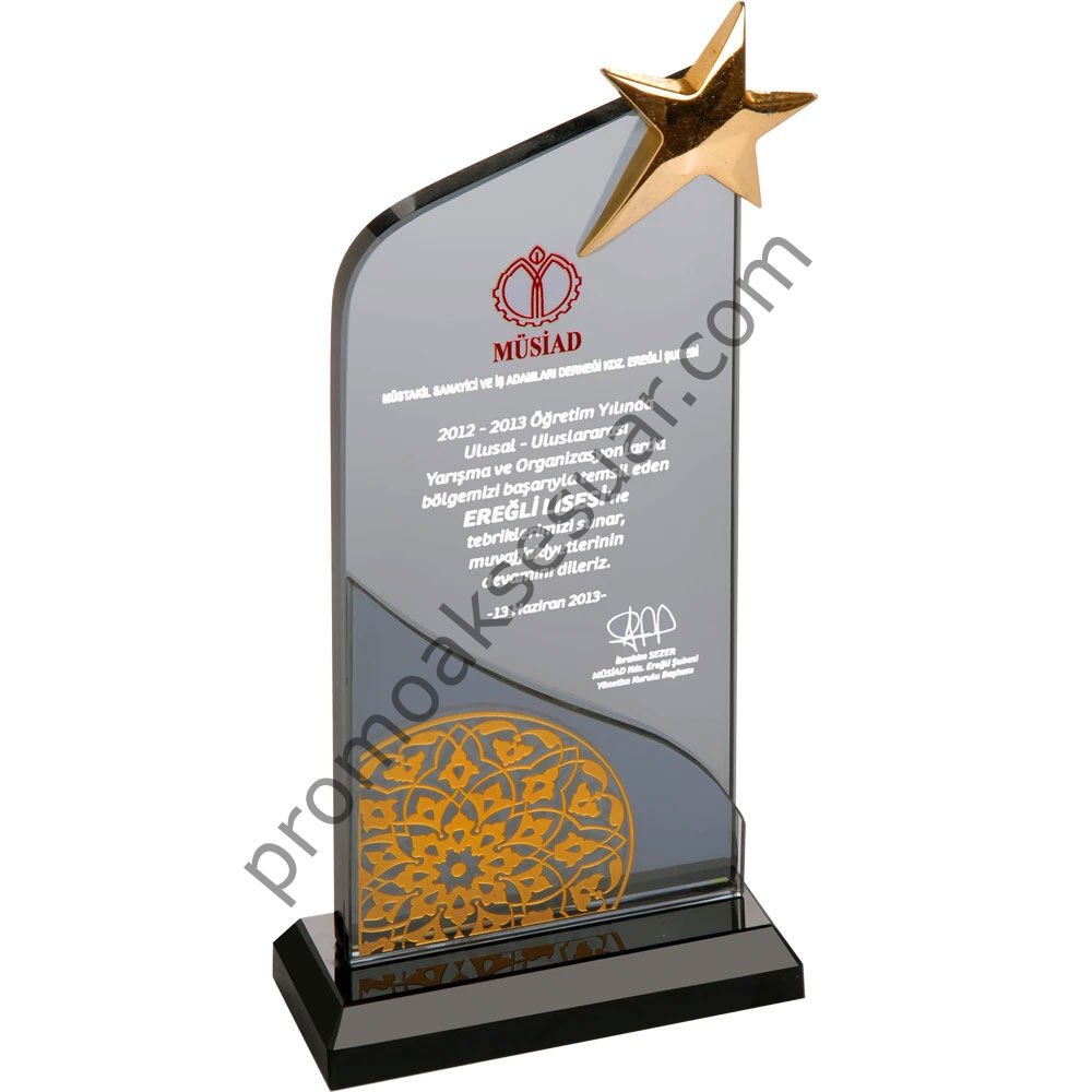 EKT-101 Kristal Plaketler