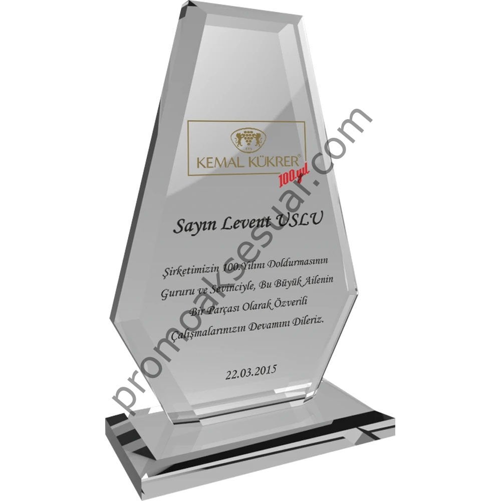 EKT-280-ŞF Kristal Plaketler