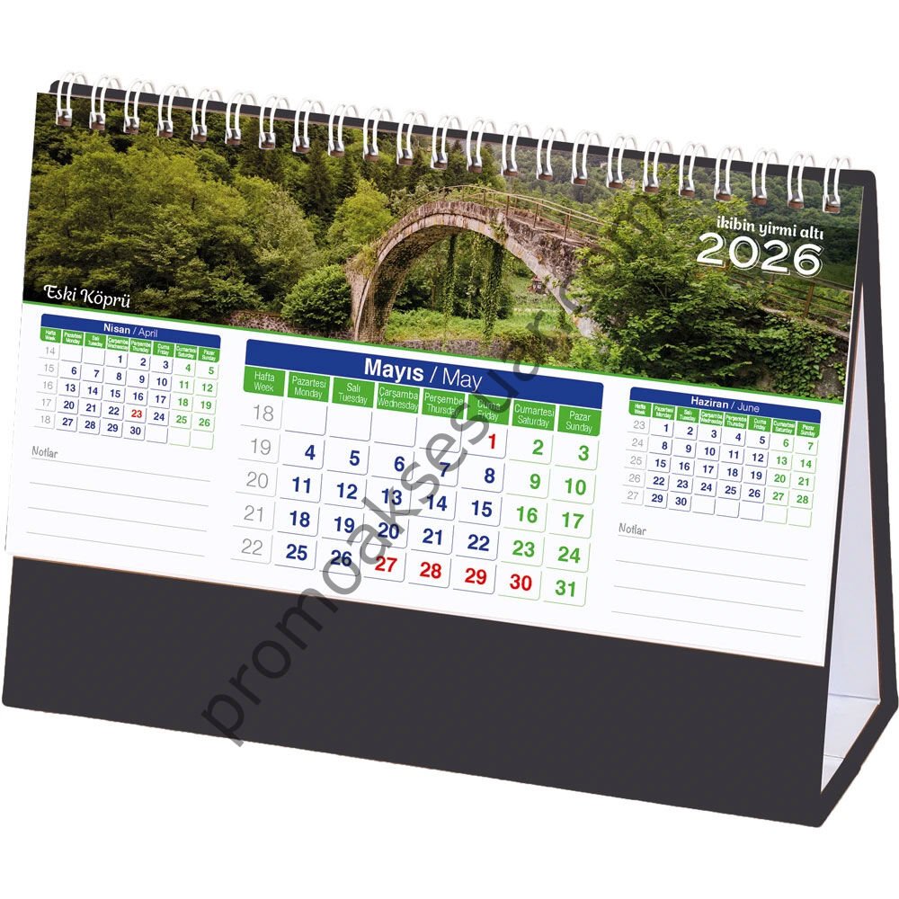 AMT-01-TS Masa Takvimleri