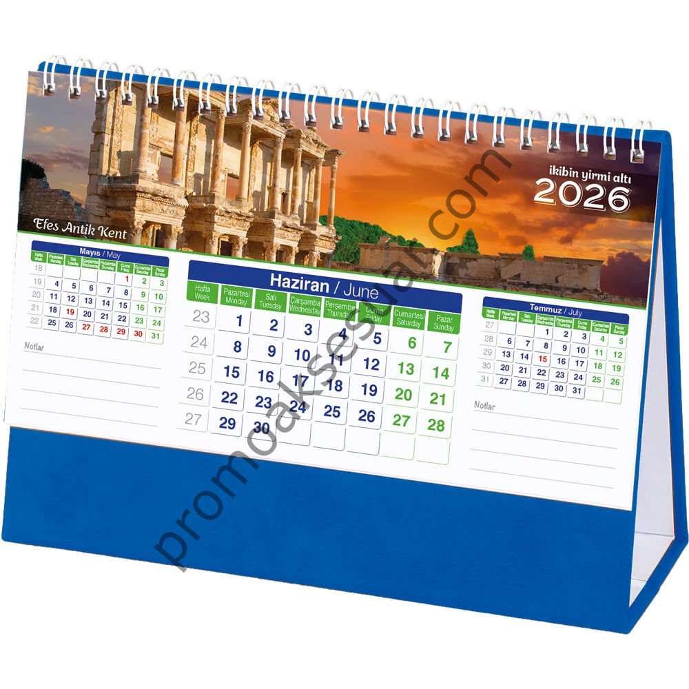 AMT-01-TL Masa Takvimleri