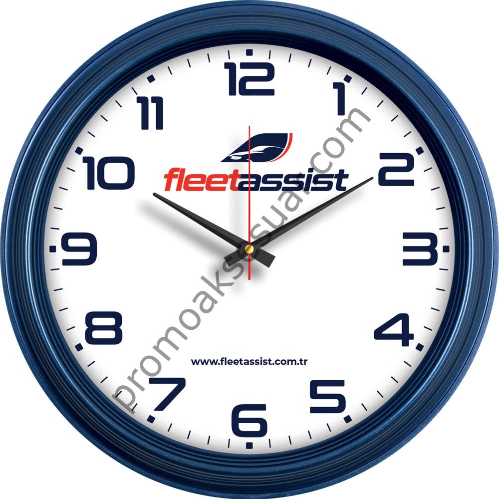 V30-504-L Plastik Duvar Saatleri