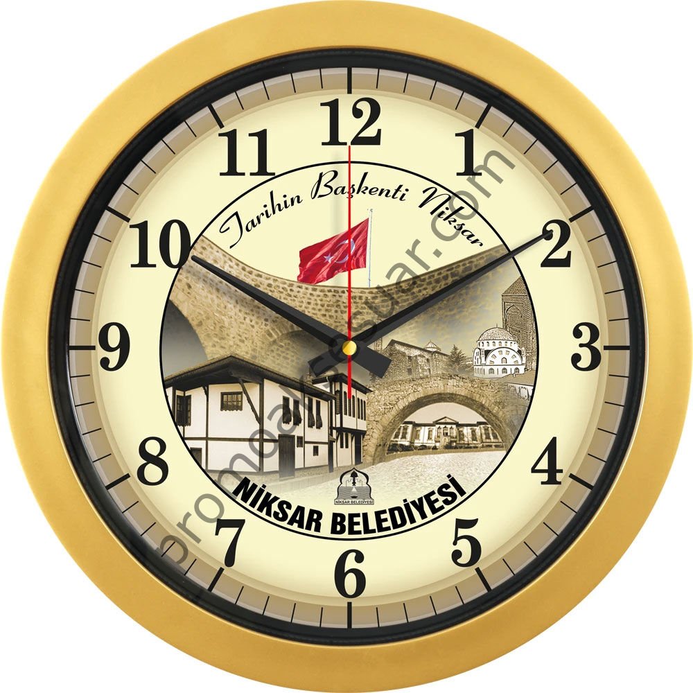 V30-546-A Plastik Duvar Saatleri