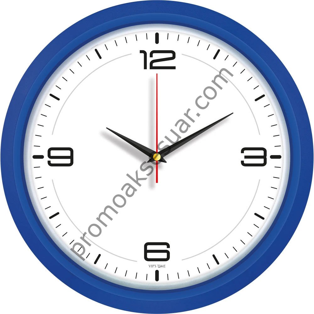 V30-506-L Plastik Duvar Saatleri