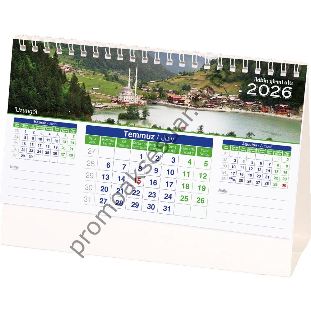 AMT-01-TB Masa Takvimleri