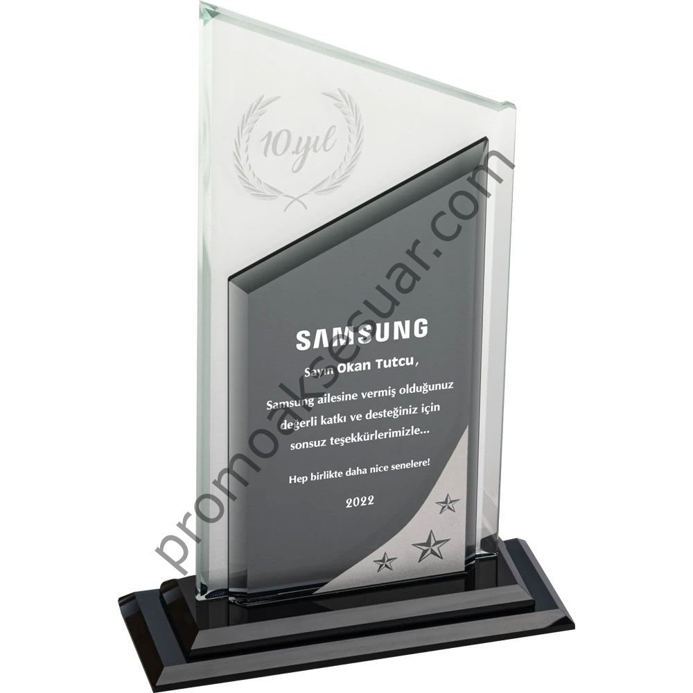 EKT-730 Kristal Plaketler