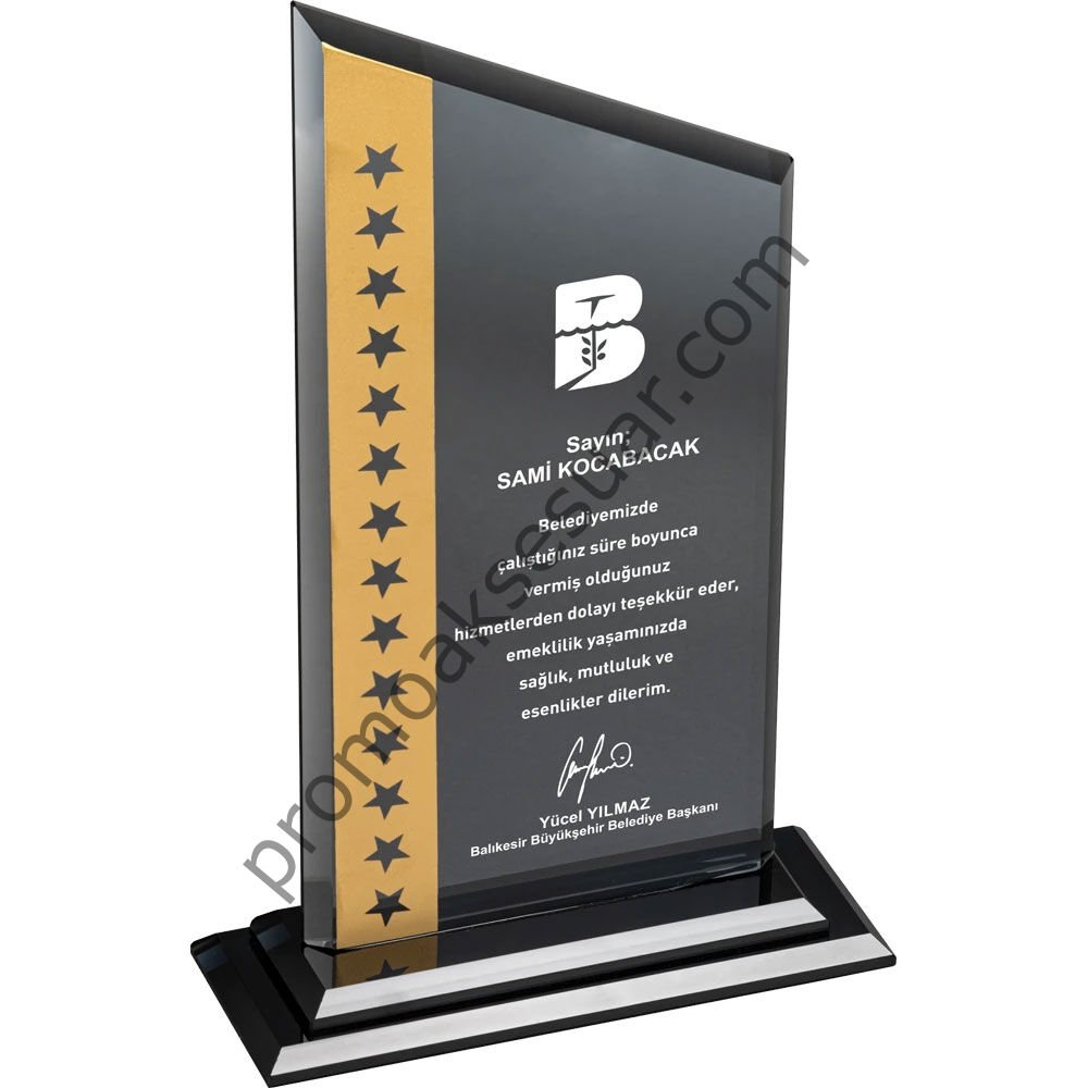 EKT-315 Kristal Plaketler